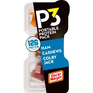 1 package P3 Portable Protein Pack Deli Snackers