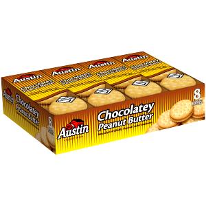 1 Package Sandwich Cracker, Chocolatey Peanut Butter