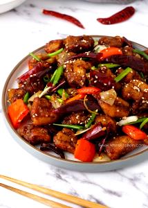 1 Package Spicy Szechuan Style Vegetables & Chicken Entree