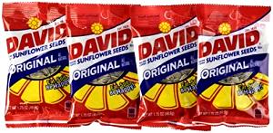 1 Package Sunflower Kernels, Original - 1.75 Oz. Bag