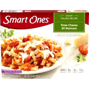 1 package Three Cheese Ziti Marinara