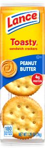 1 Package Toasty Cracker With Peanut Butter