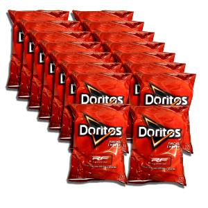 1 Package Tortilla Chips, Nacho Cheese, Reduced Fat