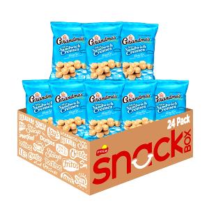 1 Package Vanilla Creme Mini Cookie Bites