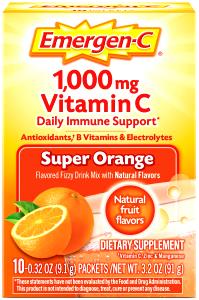 1 package Vitamin C Emergen C