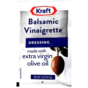 1 packet (1 oz) Balsamic Dressing