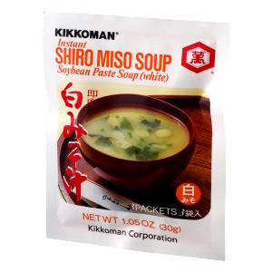 1 packet (10 g) Instant Shiro Miso Soybean Paste White Soup
