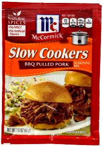 1 packet (113 g) BBQ Pulled Pork