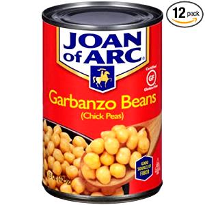 1 packet (130 g) Garbanzo Beans
