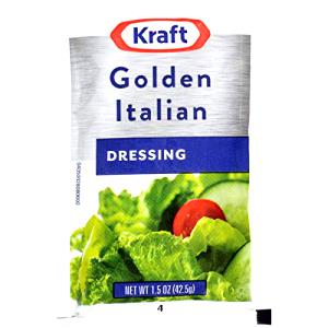 1 packet (1.5 oz) Golden Italian Dressing