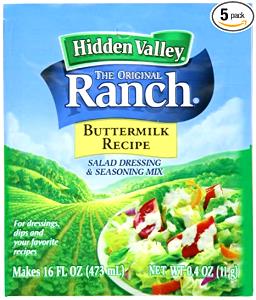 1 packet (2 oz) Buttermilk Ranch Dressing (Packet)