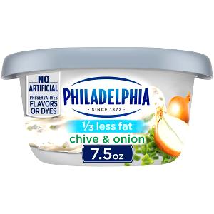 1 packet (2 oz) Reduced Fat Chive & Onion Cream Cheese Spread