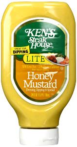 1 packet (2.25 oz) Lite Honey Mustard Dressing