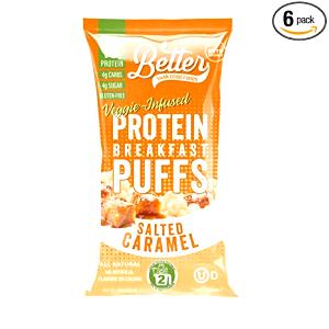 1 packet (25 g) Salted Caramel Veggie Protein Puffs