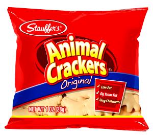 1 packet (26 g) Mini Animal Crackers