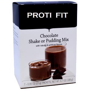 1 packet (28 g) Dark Chocolate Pudding Shake AF