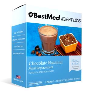 1 packet (28 g) Hazelnut Cocoa Cream Pudding/Shake