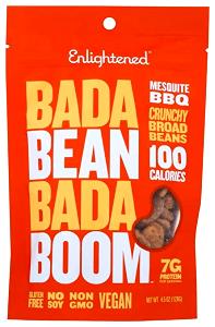 1 packet (28 g) Roasted Broad Bean Crisps Mesquite BBQ