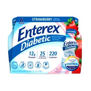 1 packet (28 g) Strawberry Plus For Diabetics Shake