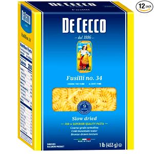 1 packet (34 g) Fusilli