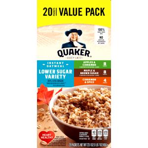 1 packet (34 g) Instant Oatmeal - Lower Sugar Cinnamon & Spice