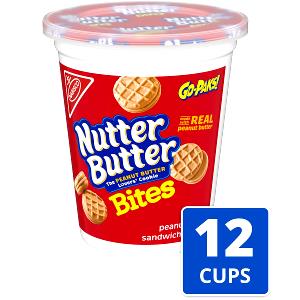 1 packet (34 g) Snackergy Peanut Butter Cookies