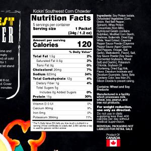 1 packet (34 g) Southwest Corn Chowder