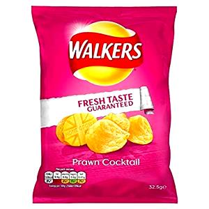 1 packet (34.5 g) Prawn Cocktail Crisps