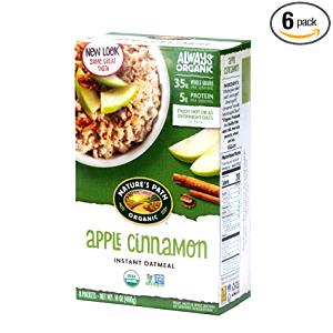 1 packet (35 g) Apple Cinnamon Oatmeal