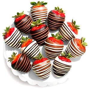 1 packet (35 g) Dark Chocolate Covered Strawberries