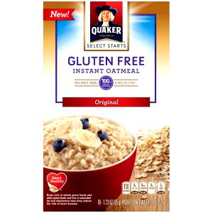 1 packet (35 g) Gluten Free Instant Oatmeal - Original