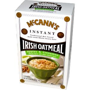 1 packet (35 g) Instant Irish Oatmeal - Apples & Cinnamon