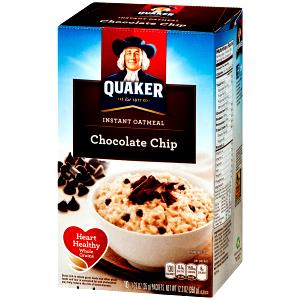 1 packet (35 g) Instant Oatmeal - Chocolate Chip