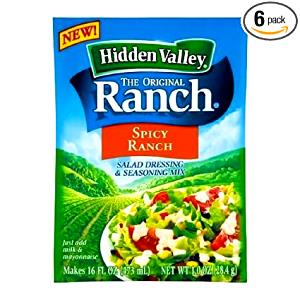 1 packet (35 g) Ranch Dressing