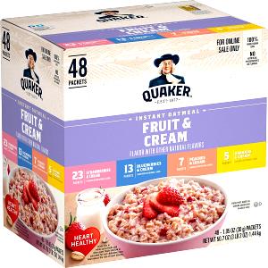 1 packet (35 g) Raspberry Peach Instant Oatmeal