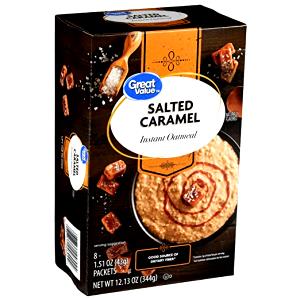 1 packet (38 g) Instant Oatmeal - Salted Caramel