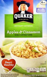 1 packet (40 g) Apple Cinnamon Instant Oatmeal