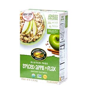 1 packet (40 g) Gluten Free Hot Oatmeal Spiced Apple with Flax