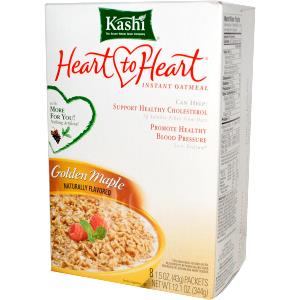 1 packet (43 g) Heart to Heart Oatmeal - Golden Brown Maple
