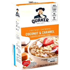 1 packet (43 g) Instant Oatmeal - Coconut & Caramel