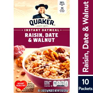 1 packet (43 g) Instant Oatmeal - Raisin & Spice