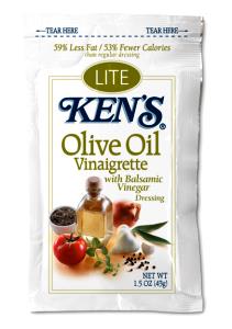 1 packet (43 g) Lite Olive Oil Vinaigrette (1.5 oz)
