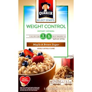 1 packet (45 g) Instant Oatmeal Weight Control - Maple & Brown Sugar
