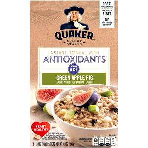 1 packet (48 g) Instant Oatmeal with Antioxidants - Green Apple Fig