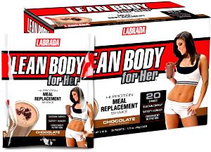 1 packet (49 g) Lean Body For Her Meal Replacement Shake - Chocolate