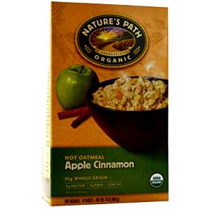 1 packet (50 g) Organic Instant Hot Oatmeal - Apple Cinnamon