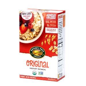 1 packet (50 g) Organic Instant Oatmeal - Mixed Berry