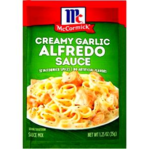 1 packet (59 g) Creamy Alfredo