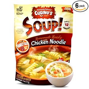 1 Packet (6 Fl Oz) Chicken Noodle Soup Mix (Dry, Dehydrated)