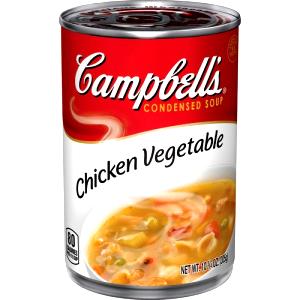 1 Packet (6 Fl Oz) Chicken Vegetable Soup (with Equal Volume Water, Dehydrated)